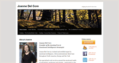 Desktop Screenshot of joannedelcore.com